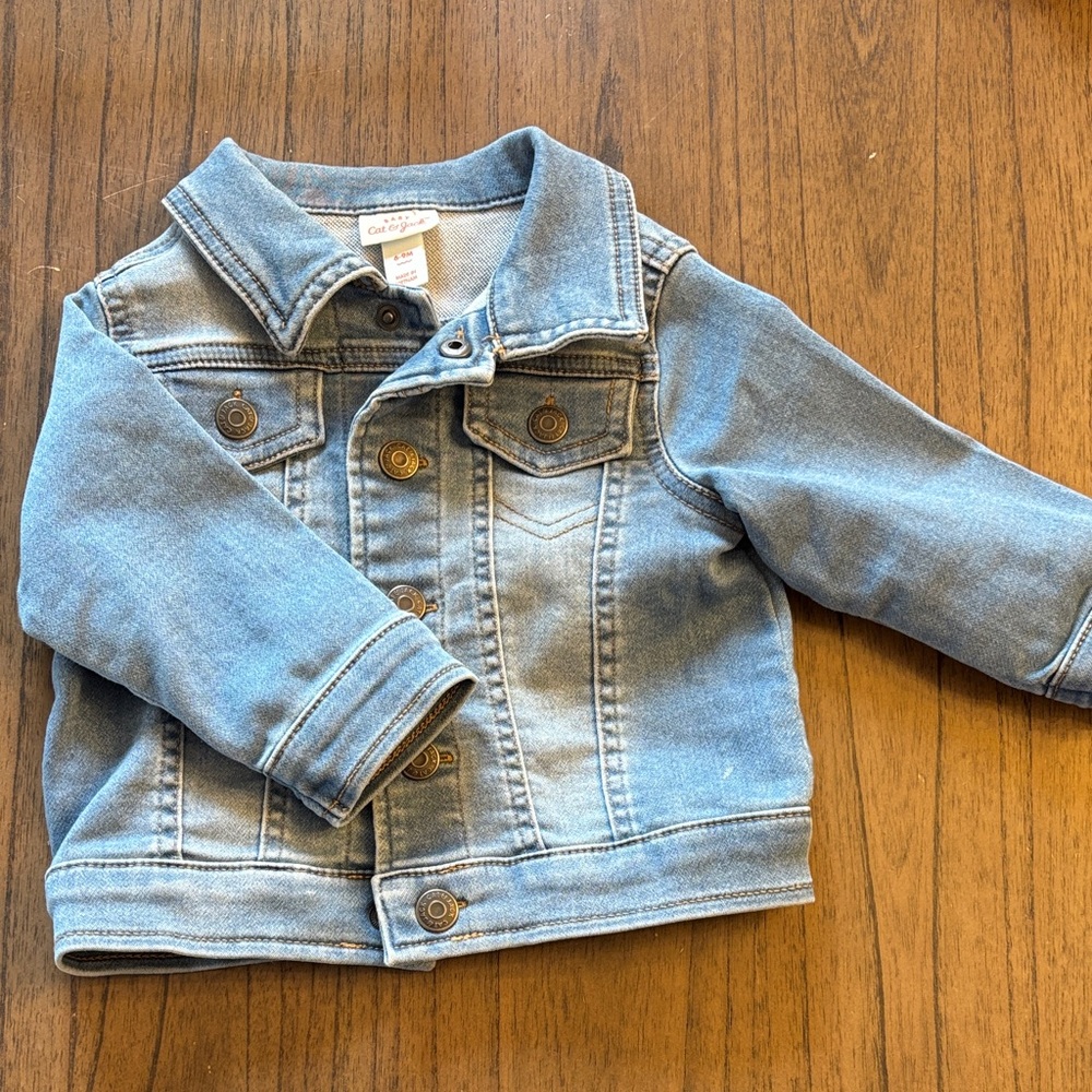 Cat & Jack Jean Jacket 6-9 Month
